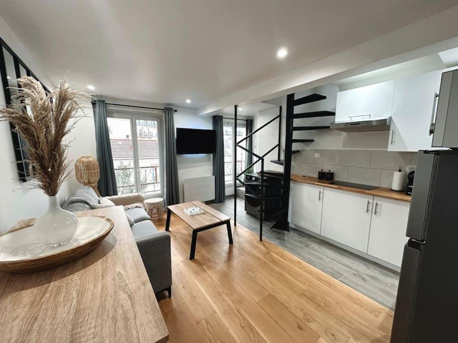 Charmant Duplex Proche Paris Сен-Морис Экстерьер фото